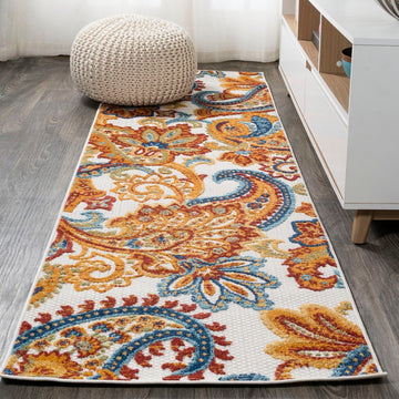 Gordes Paisley High-low Indoor/outdoor Area Rug